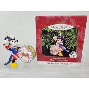 Hallmark Keepsake Mickey's Holiday Parade Bandleader 1997 Christmas Ornament